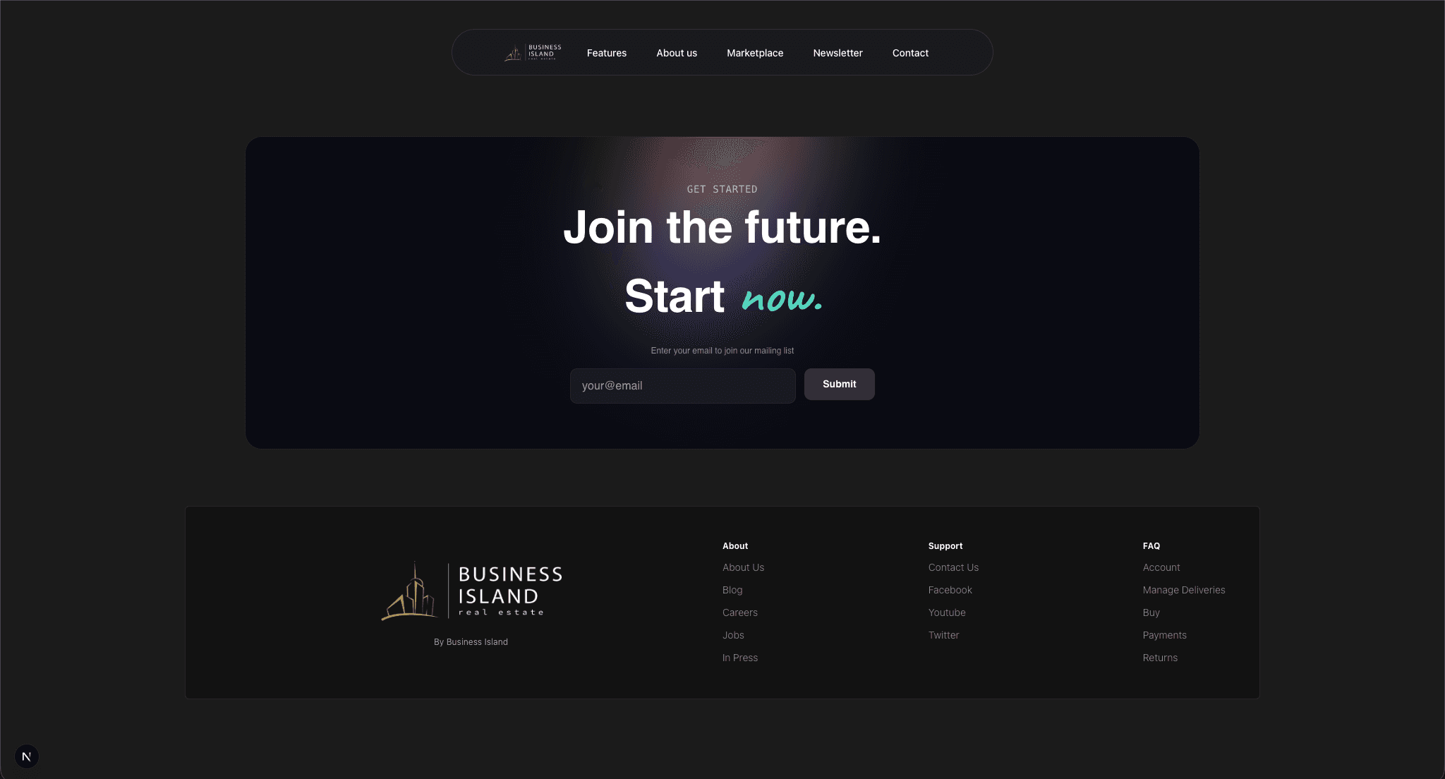 Business Island Emlak Platformu