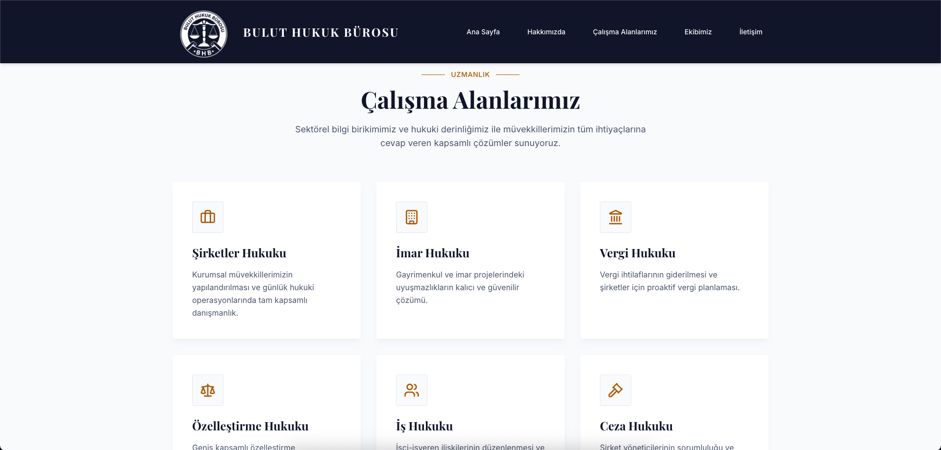 Bulut Hukuk Bürosu screenshot 2