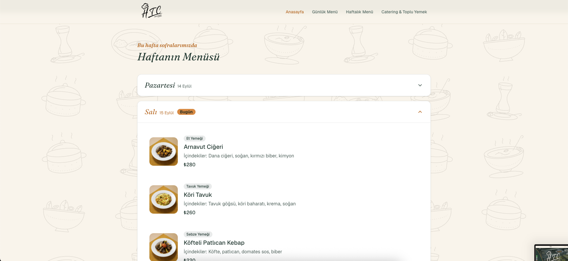 HTC Restaurant & Catering — 2