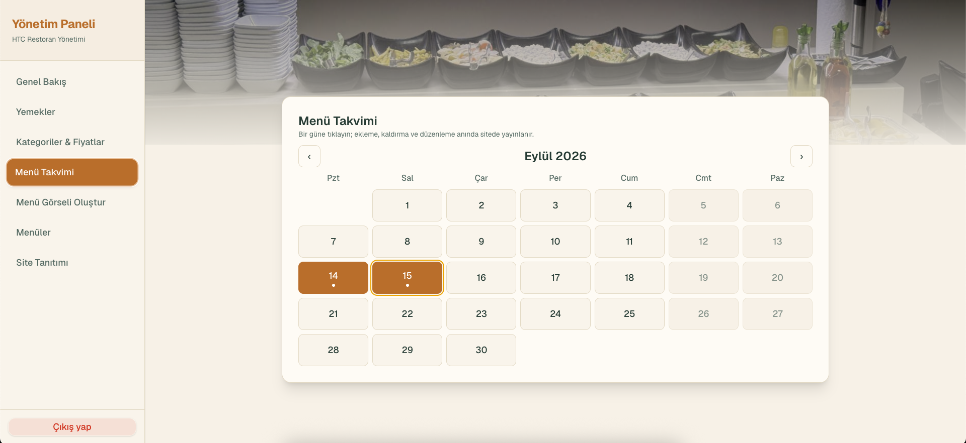 HTC Restaurant & Catering — 3