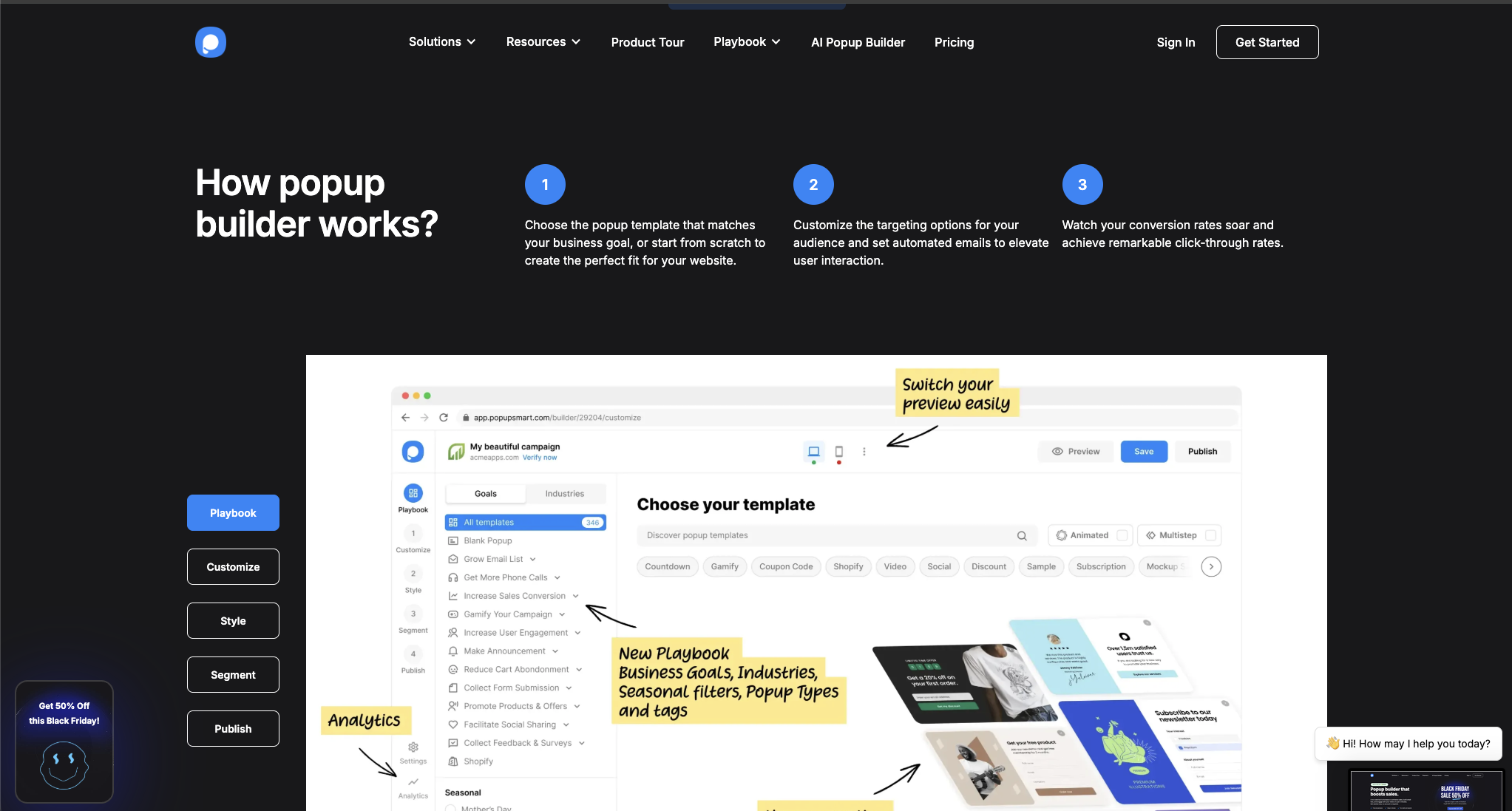 Popupsmart Landing & Kimlik Doğrulama screenshot 3