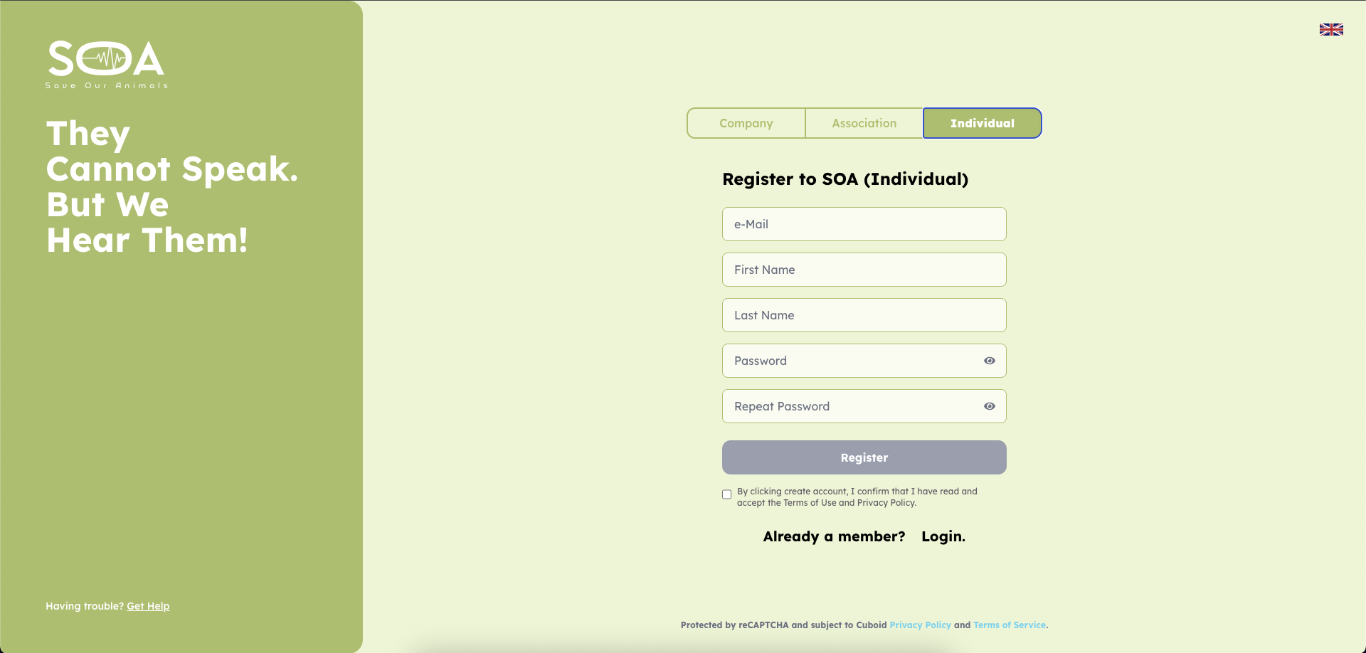SOA - Save Our Animals Platformu — 3