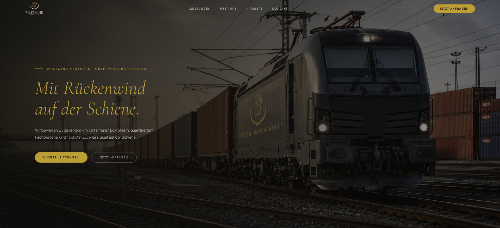 Westwind Ventures — Demiryolu Operasyonları — 1